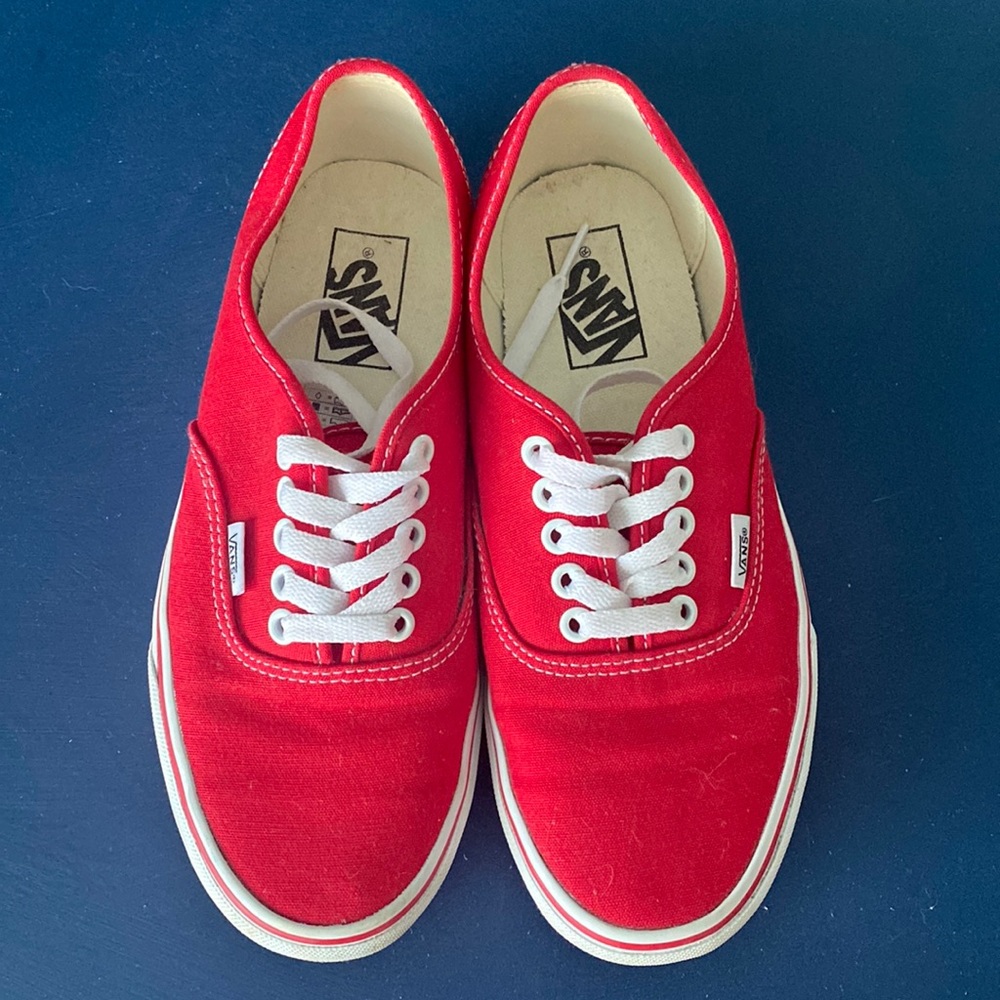 Vans Authentic-Red Canvas - image 1